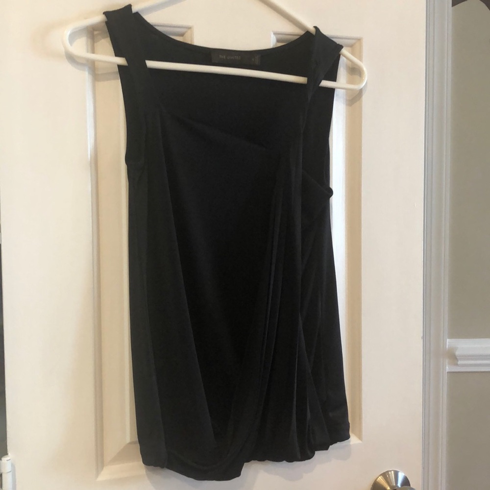 XS Sleeveless Black Blouse from The Limited